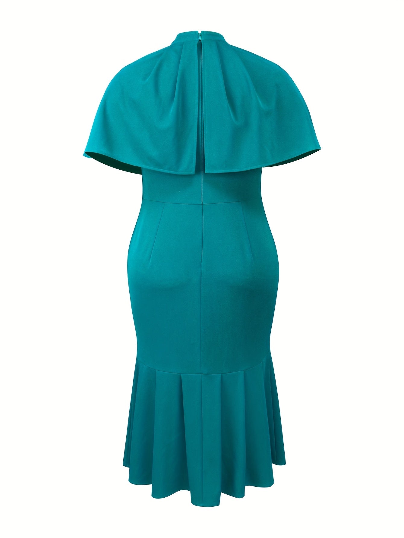 Women's Mermaid Dress Beaded Bodycon Mid Length Elegant Style