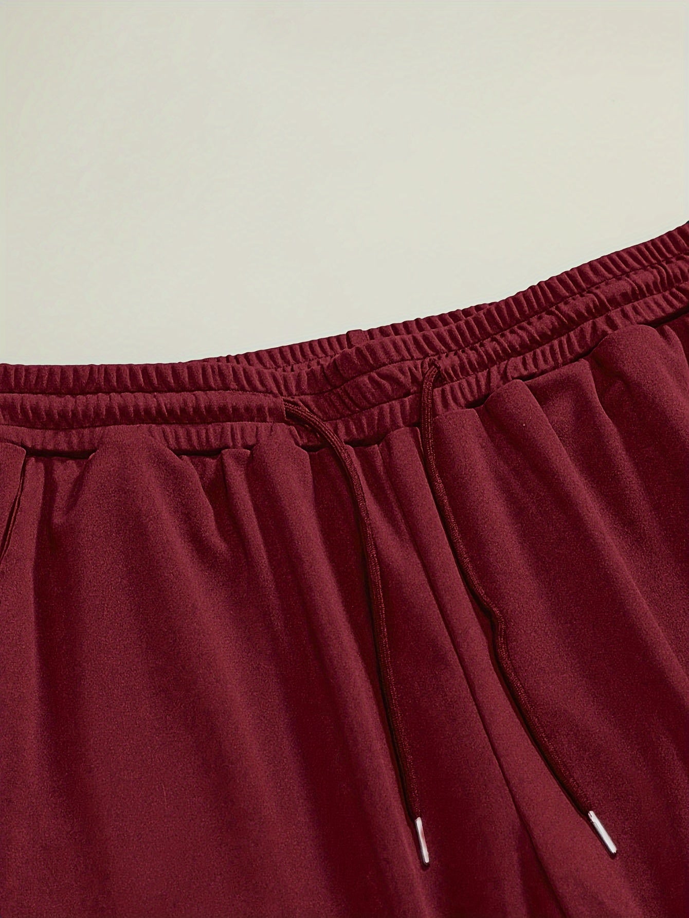 Men's Plus Size Casual Sweatshirt Set Polyester Knit Athletic Regular Fit