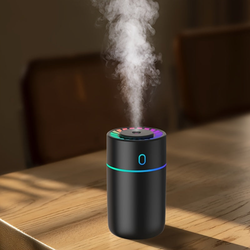 Ultrasonic Humidifier 230mL Quiet USB Portable for Bedroom Office School