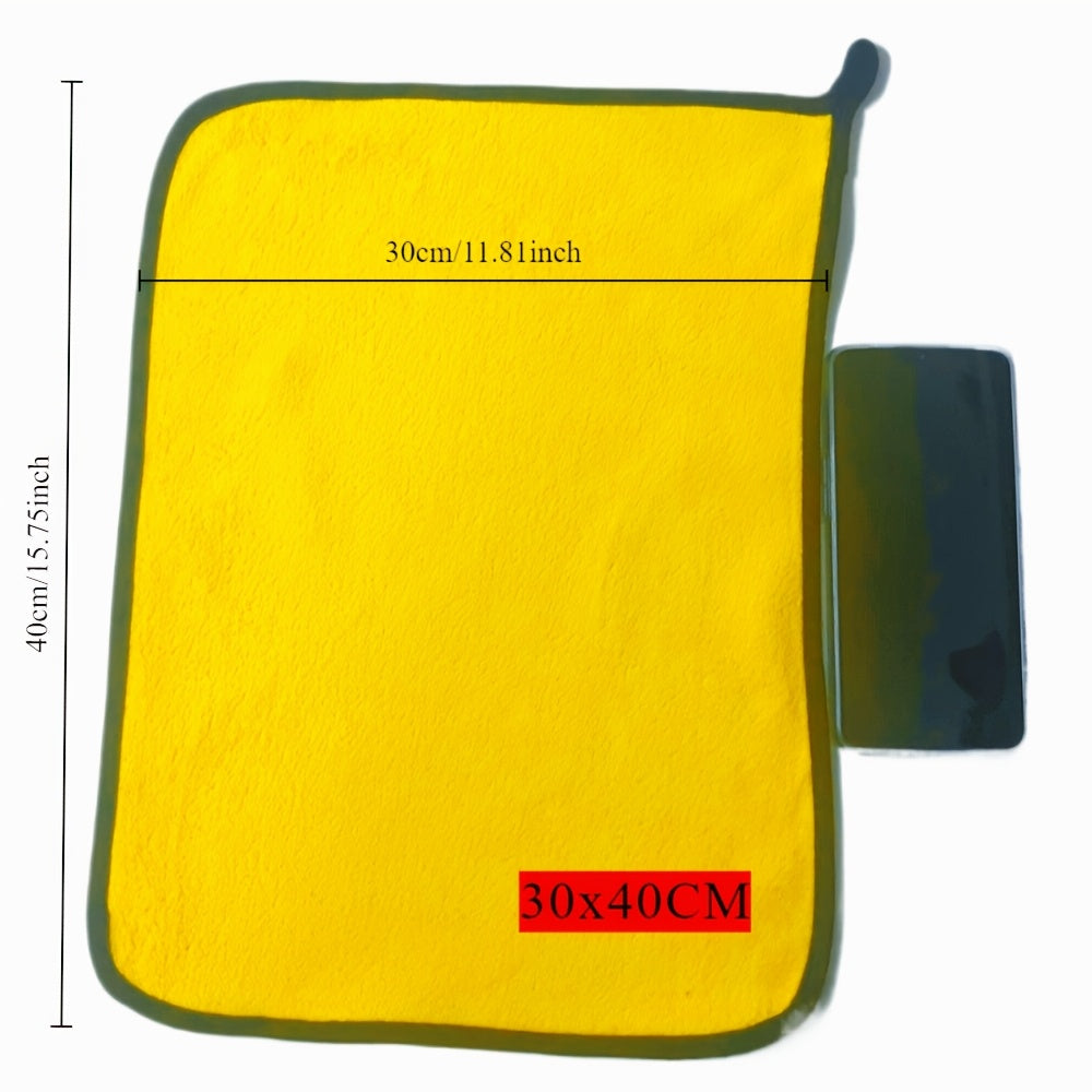 Katta mikroto'qima sochiq avtomobillarni yuvish va quritish uchun, avtomobil parvarishi detali uchun ideal.