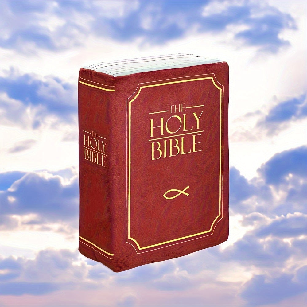 Bible-Style Throw Pillow with 1 Corinthians 13 Inscription for Children in 5 Colors