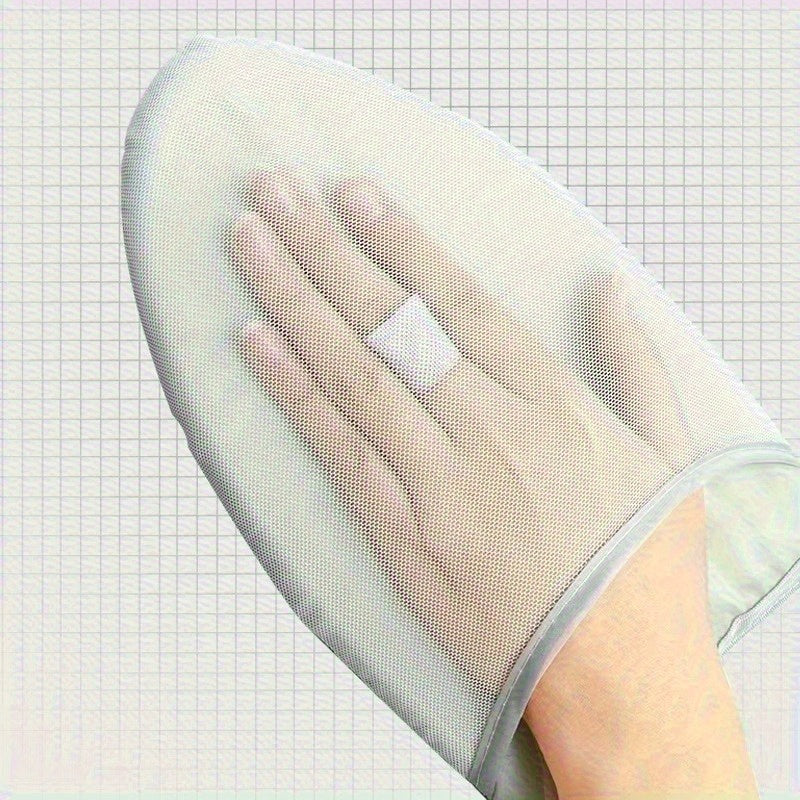Compact Handheld Ironing Board with Pad and Clothes Gloves for Travel and Small Spaces