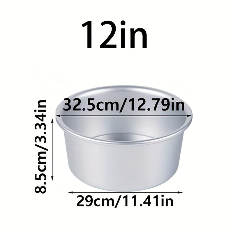 Aluminum Cake Pan Set Non-Stick Baking Pans for Chiffon and Desserts