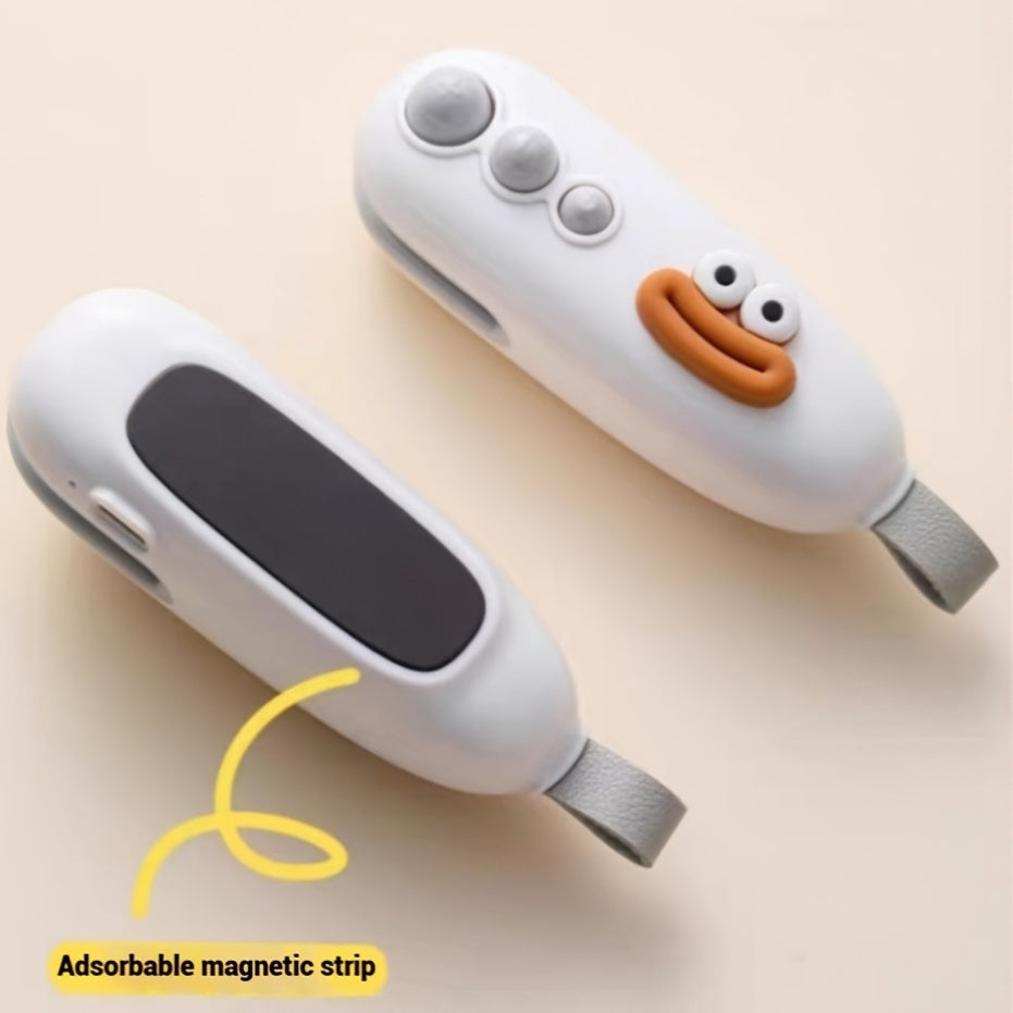 Chiroyli hayvonlar uchun portativ vakuum yopishtiruvchi, qayta zaryadlanadigan batareyali, oshxona, sayohat, ofis va uy uchun