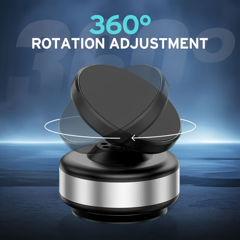 Magnetic Car Phone Holder 360° Rotatable Vacuum Mount for Dashboard Multifunctional Smartphone Accessory
