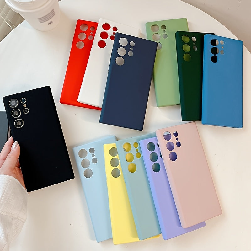 Liquid Shockproof TPU Phone Case for Samsung S25 Ultra and Other Models