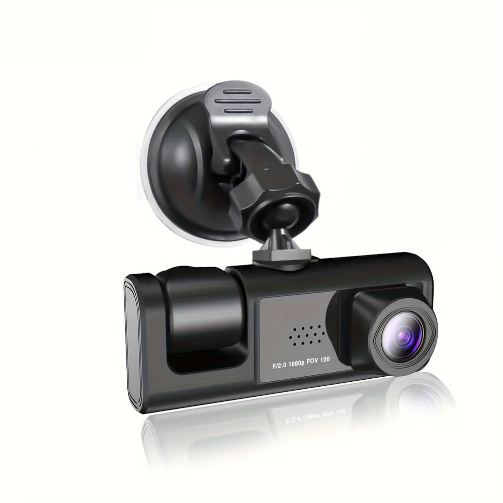 Dual Lens Car Dashcam 1080P and 480P Night Vision Interior Front Camera