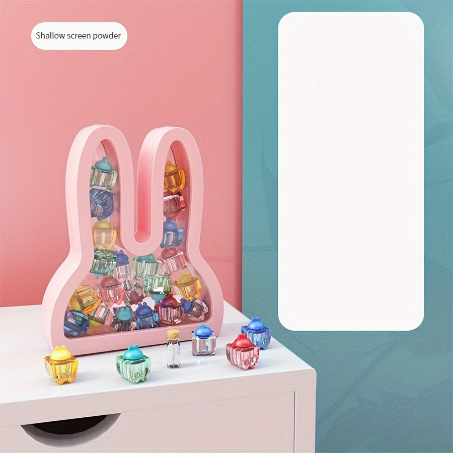 Kids Tooth Keepsake Box Bunny Shape ABS Resin Memory Storage for Children