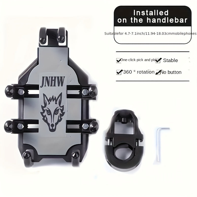 Motorcycle Bicycle Phone Holder Universal Adjustable Navigation Bracket