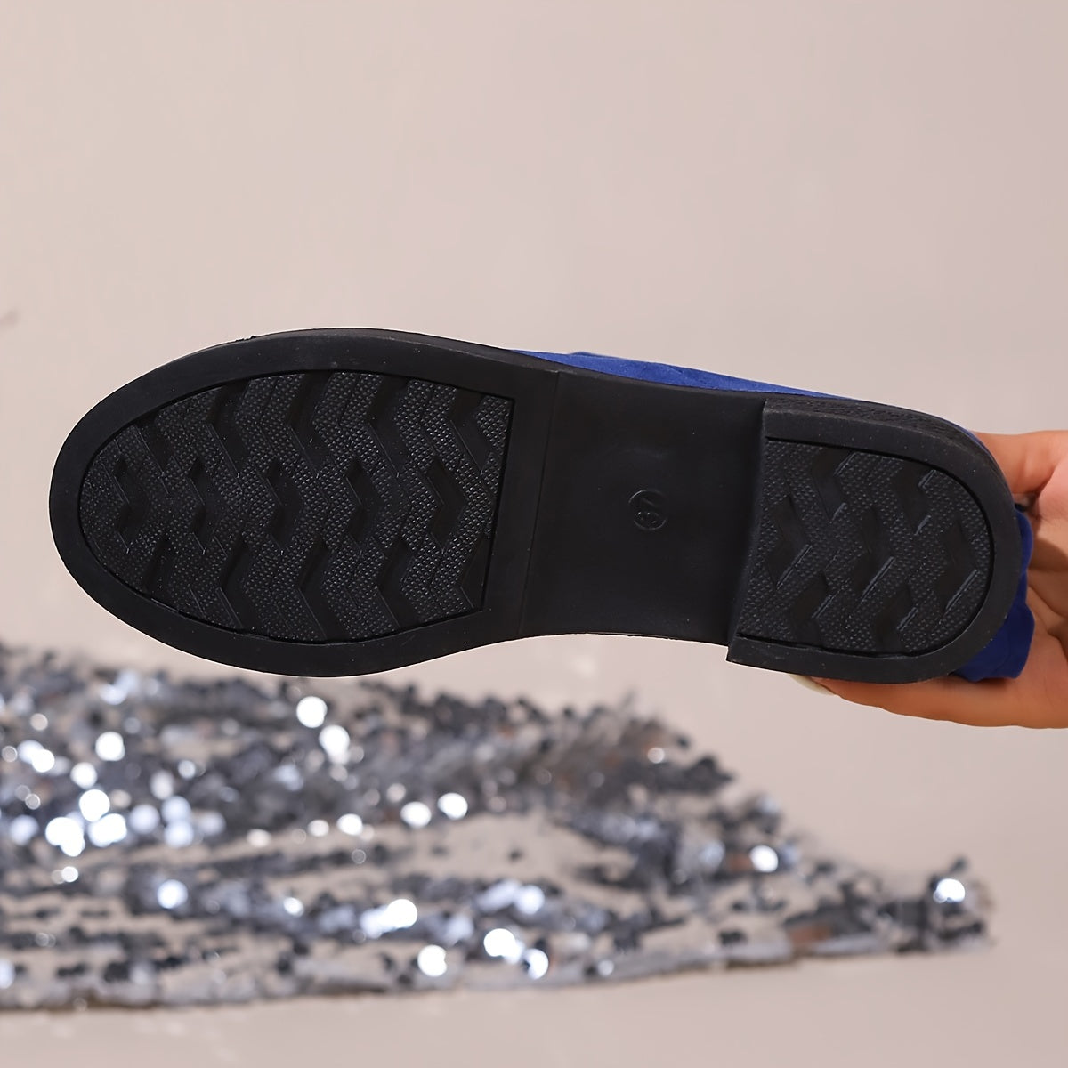 Women's Blue Lightweight Soft Comfortable Daily Life Boots