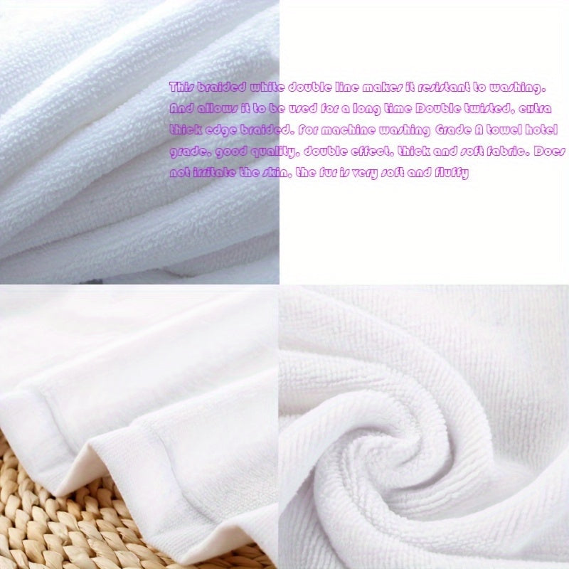 Luxury Cotton Bath Towel 71x140 cm Space Theme Fade Resistant Hotel Linen
