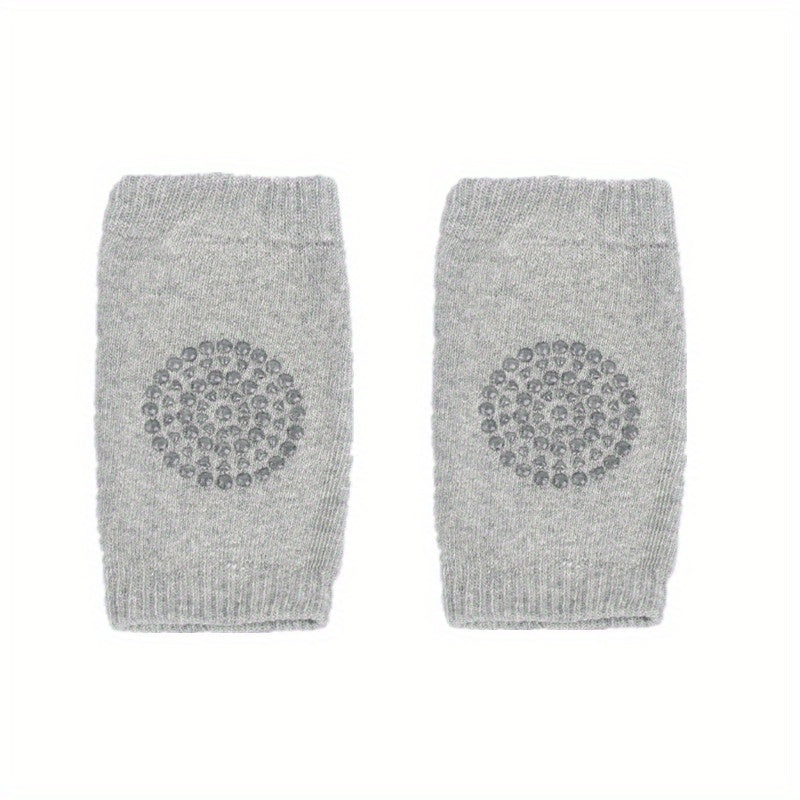 Детские наколенники для колен, унисекс, толстые махровые носки для ползания, защита в любое время года