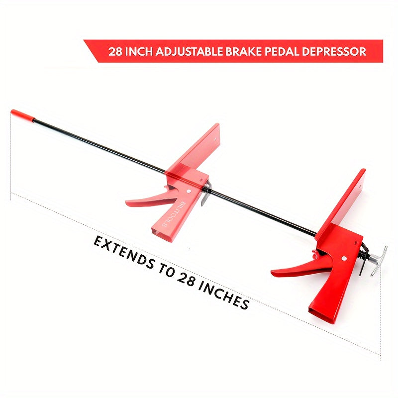 Adjustable Brake and Accelerator Pedal Depressor Tool for Cars and Trucks