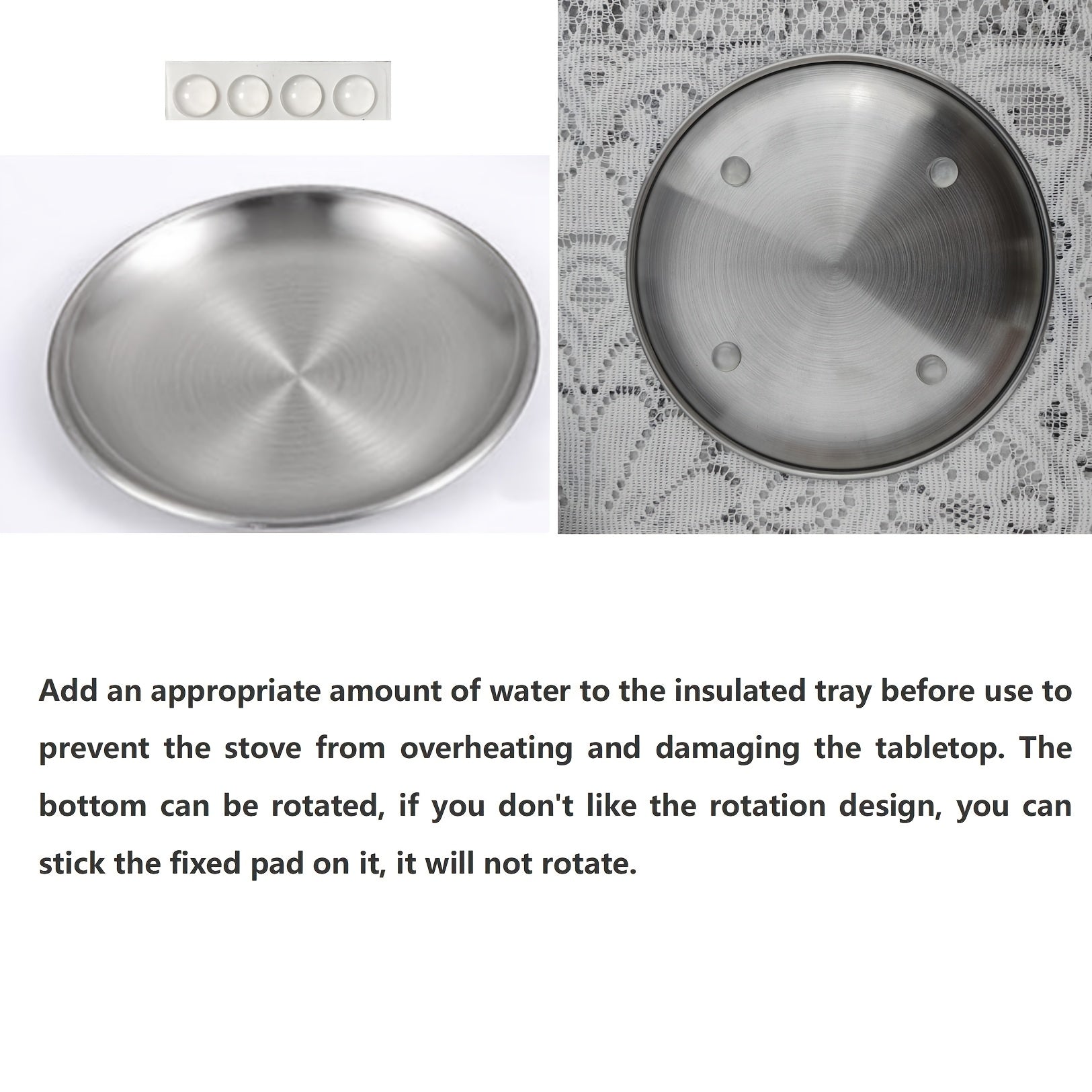 Portable Small Desktop Heating Stove Set with Sturdy Rack for Multi-Fuel Use