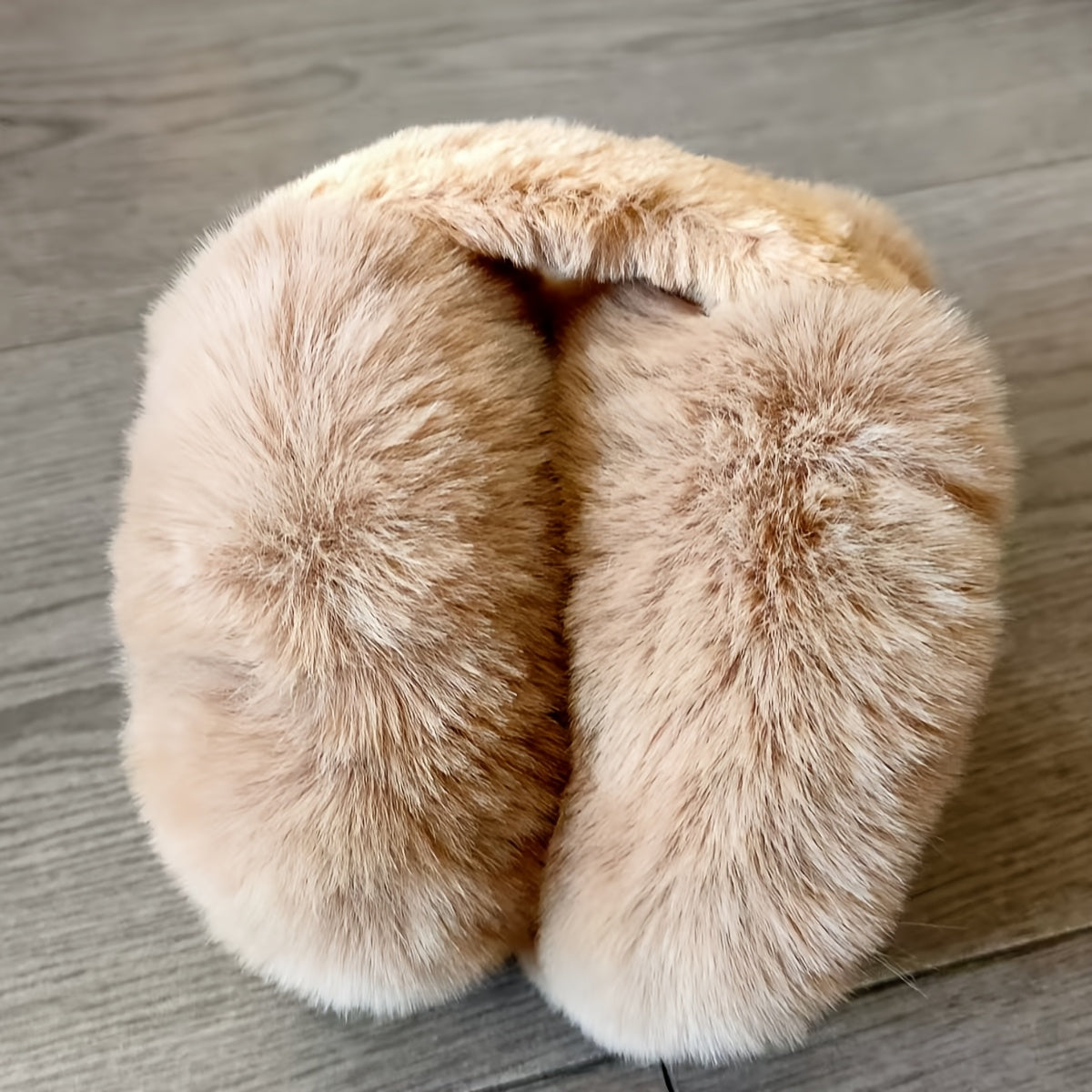 Unisex Faux Fur Earmuffs for Winter Outdoor Warmth, Cozy Stretch Polyester
