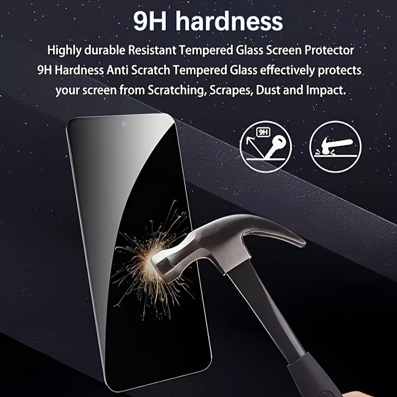 2 шт. защитных стеклянных пленок для конфиденциальности для моделей серии Samsung A