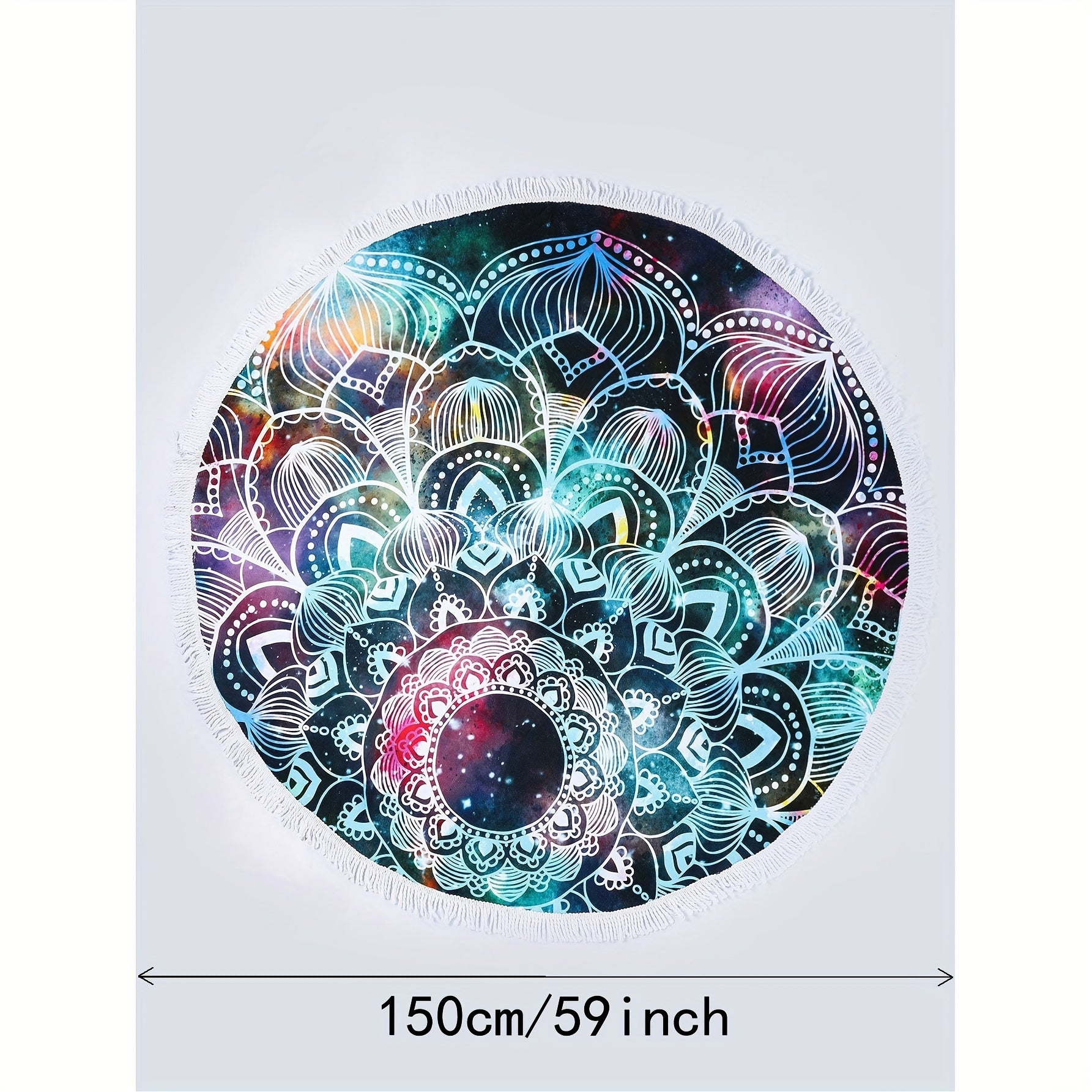 Цветное пляжное полотенце идеально подходит для активного отдыха, плавания и кемпинга. Быстросохнущее и мягкое для летних отпусков и у бассейна.