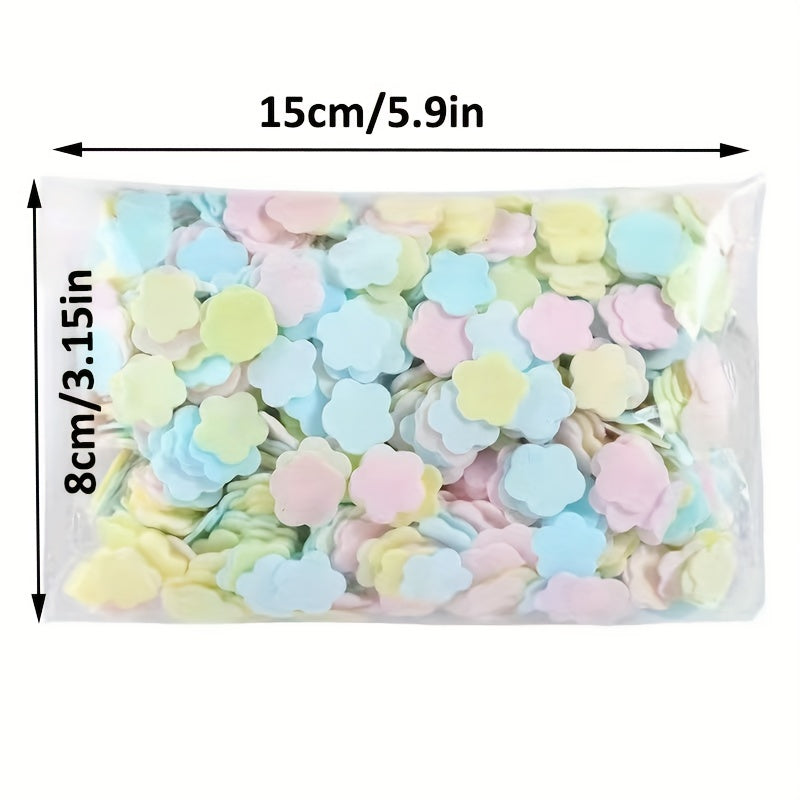 1000 Count Travel Hand Soap Sheets Assorted Pastel Colors Glycerin Free