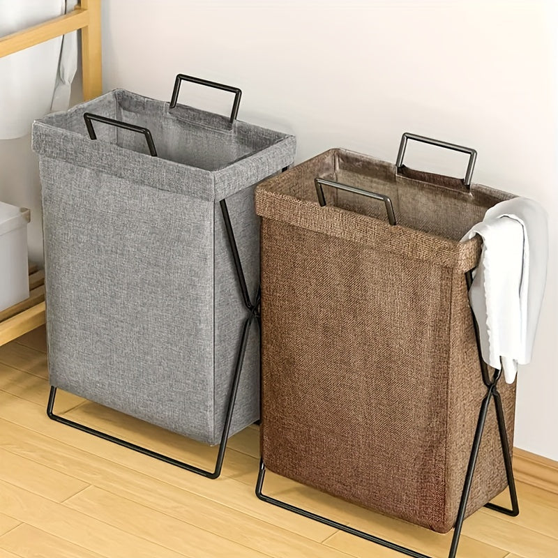 Foldable Moisture-Proof Storage Basket for Clothes Bedroom Bathroom Balcony Dormitory