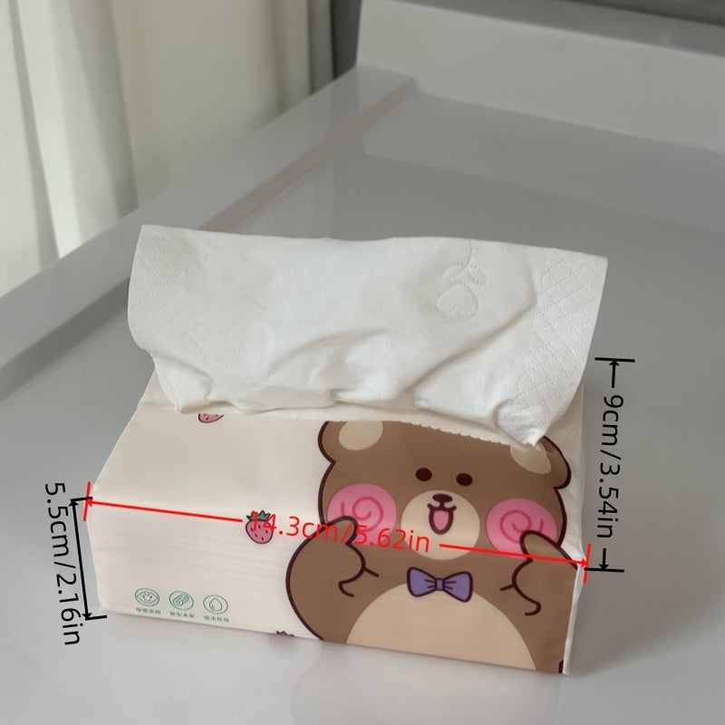 Extra Thick 5-Layer Tissue Paper 280 Sheets Durable Soft for Hands Face Toilet