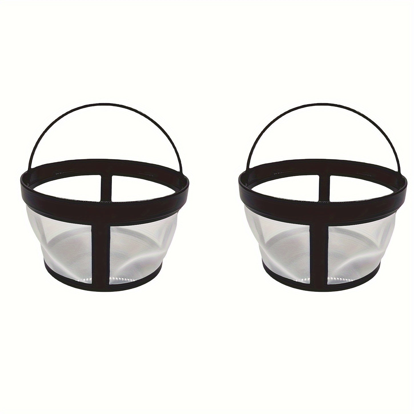 Qulay tutqichi bo'lgan mustahkam nylon qahva filtr savati, polipropilen konusli tomizuvchi qahva tayyorlash mesh filtri - qo'lda quyish tizimlariga mos keladi