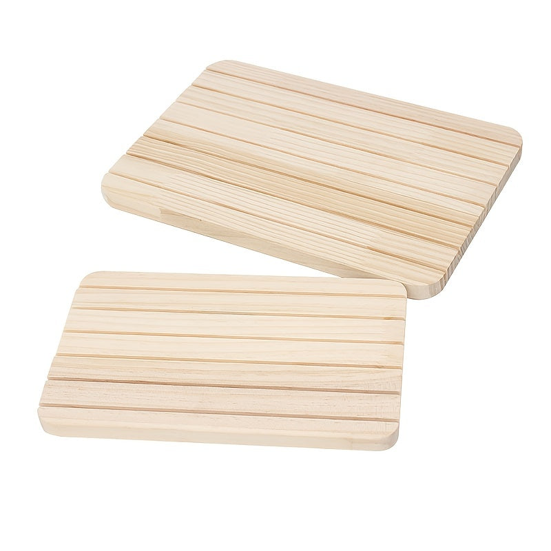 Wooden Jewelry Stand for Earrings Necklaces and Rings with Storage Board