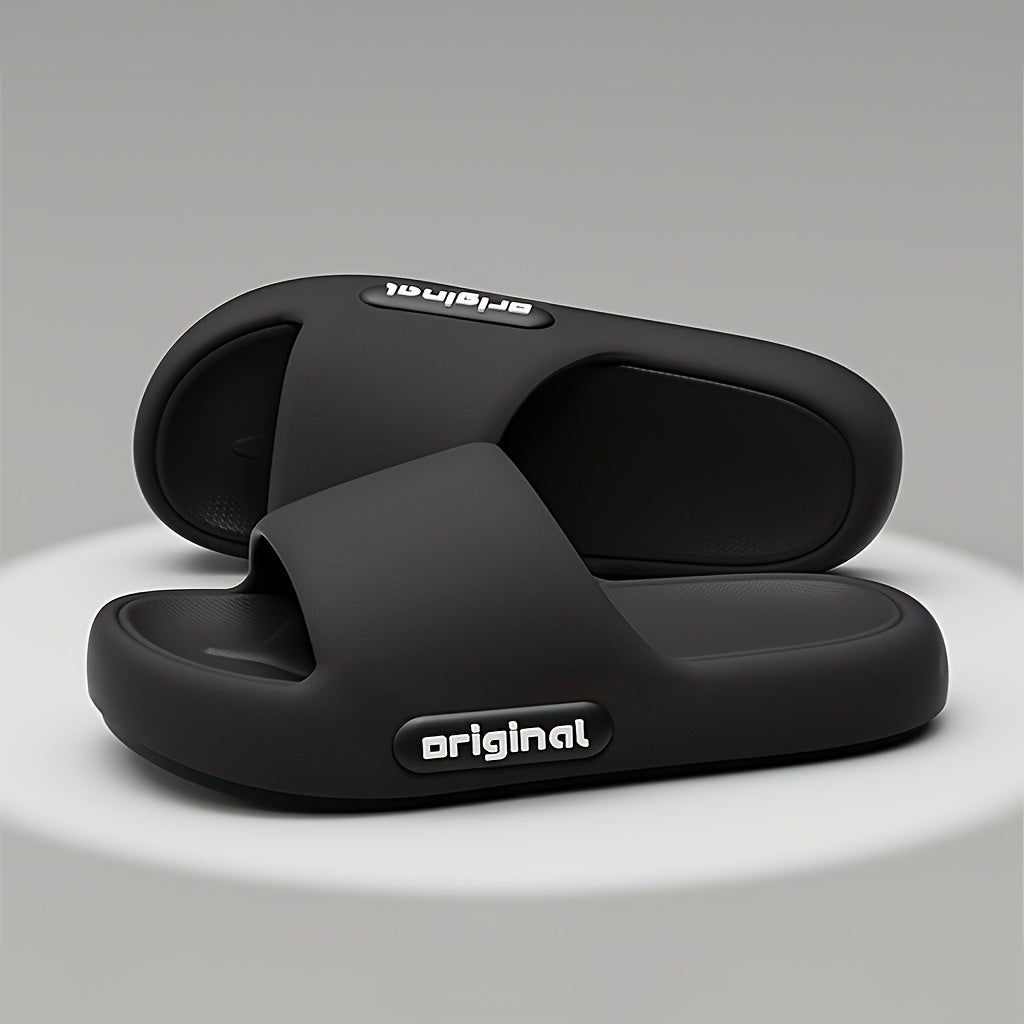 Ayollar uchun EVA slayd sandalki, qulay qalin tagli ichki va tashqi uy uchun choyshablar, qizil