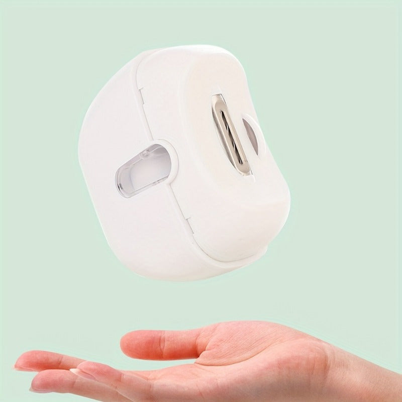 Электрический ножничный для ногтей с LED-подсветкой, перезаряжаемый аккумулятор, инструмент для домашнего ухода