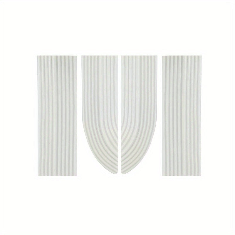 Juego de accesorios para aspiradora robot, barra de umbral, rampa y alfombra de escalada compatible con la mayoría de modelos