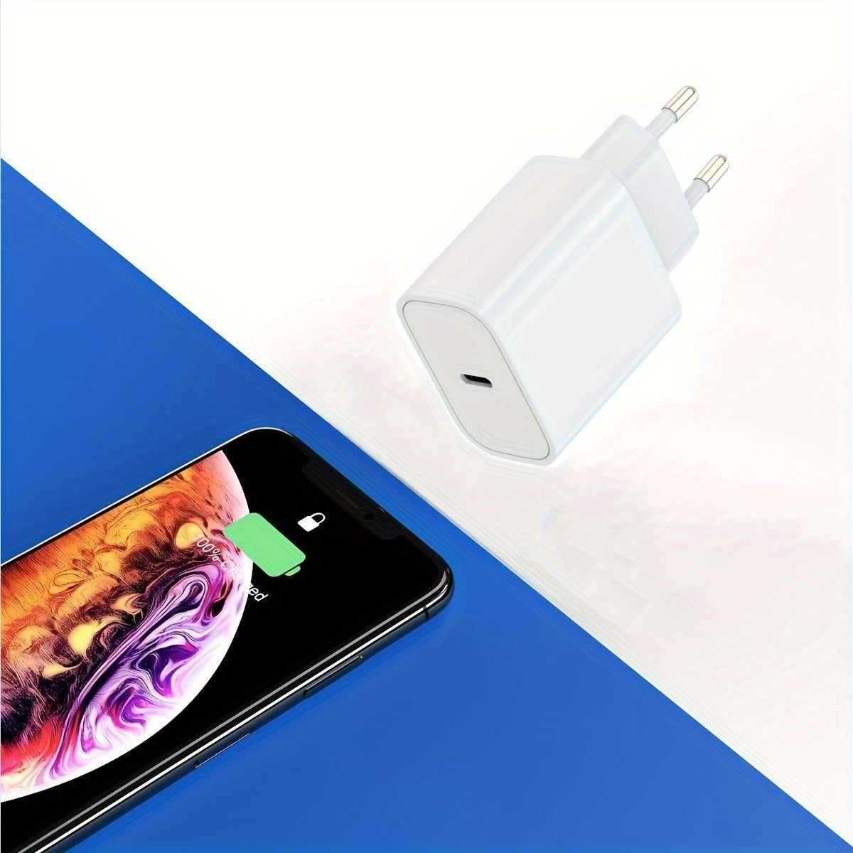 20W USB C Fast Charger for iPhone iPad AirPods with Type C Plug