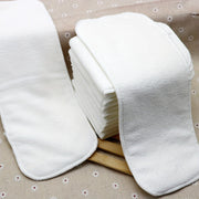 Reusable Microfiber Cloth Diaper Inserts 6 or 12 Pack for Babies 0-3 Years