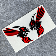 Creative Bumblebee Motorcycle Decal Stickers Reflective Car Decor