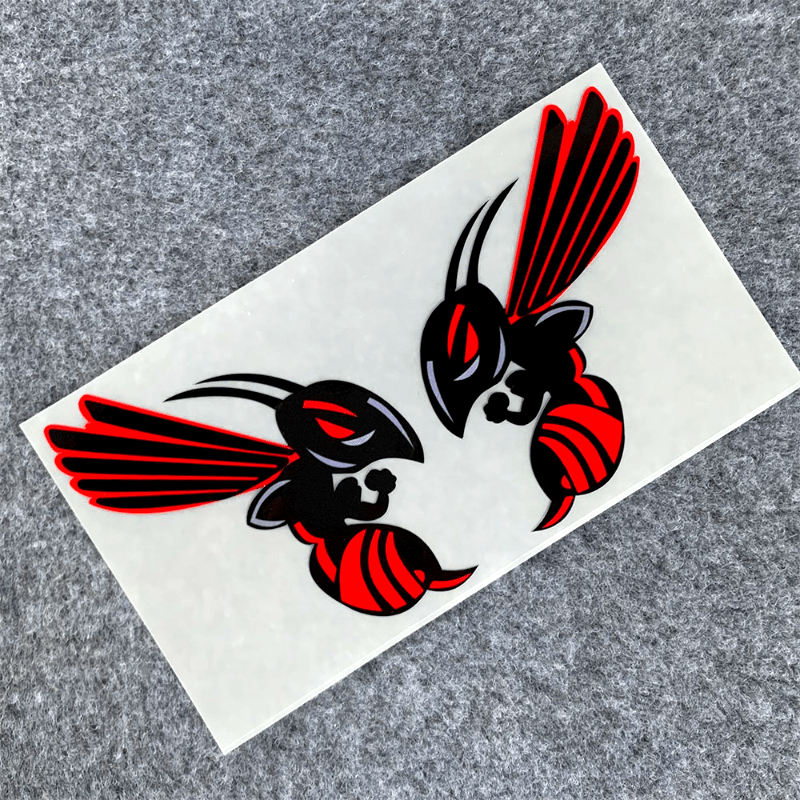 Creative Bumblebee Motorcycle Decal Stickers Reflective Car Decor