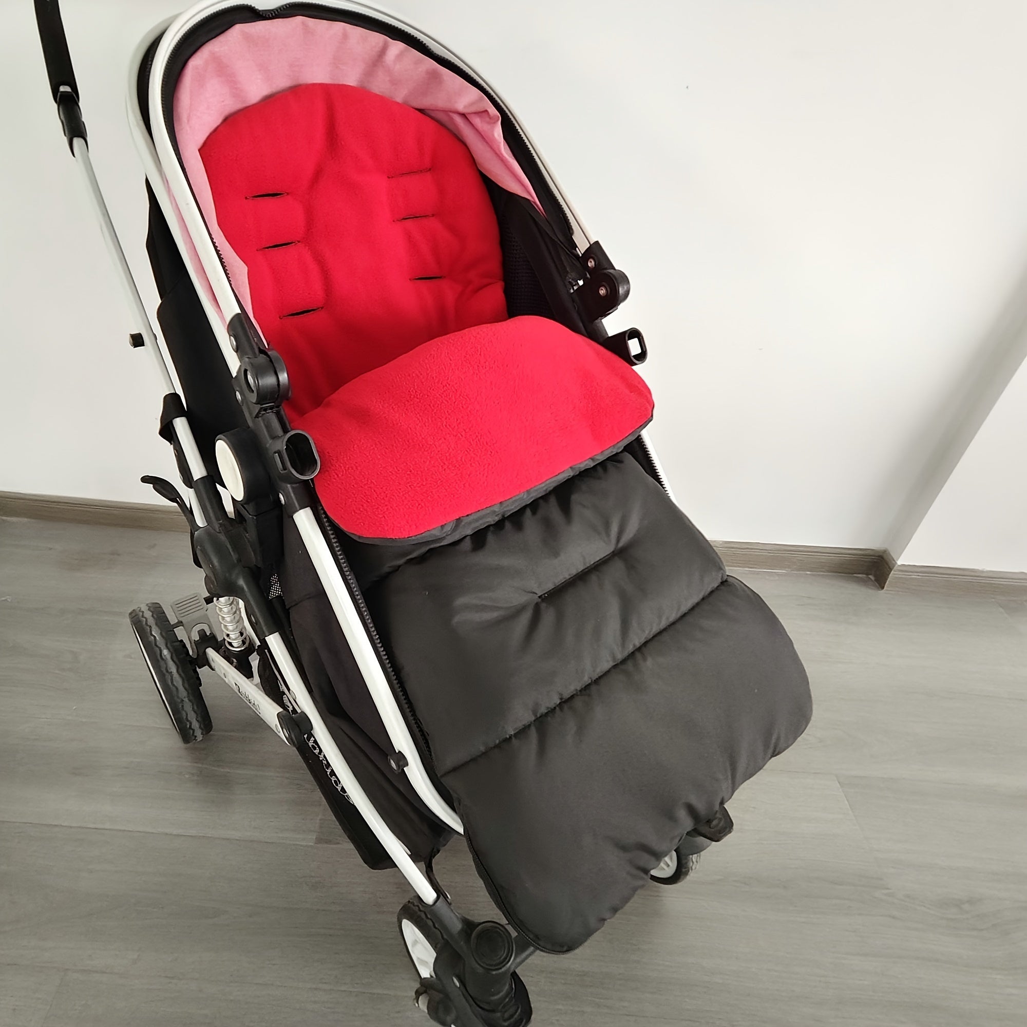 Insulating Cotton Stroller Blanket for Autumn Winter Windproof Anti-Kick Design