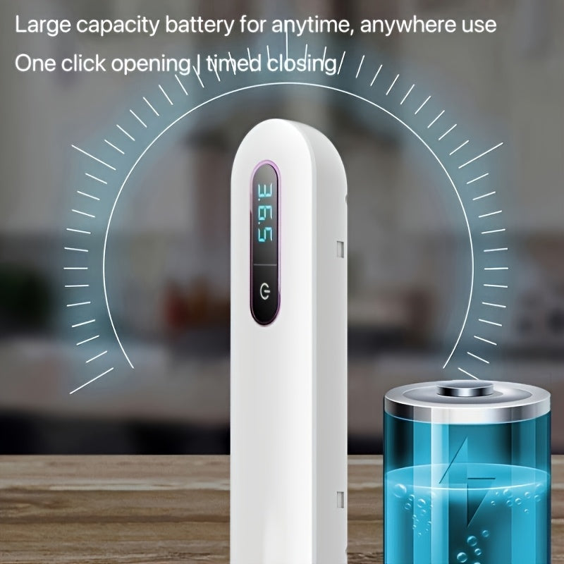 Portable 360° Personal Cleaning Device with Removable Lamp for Travel