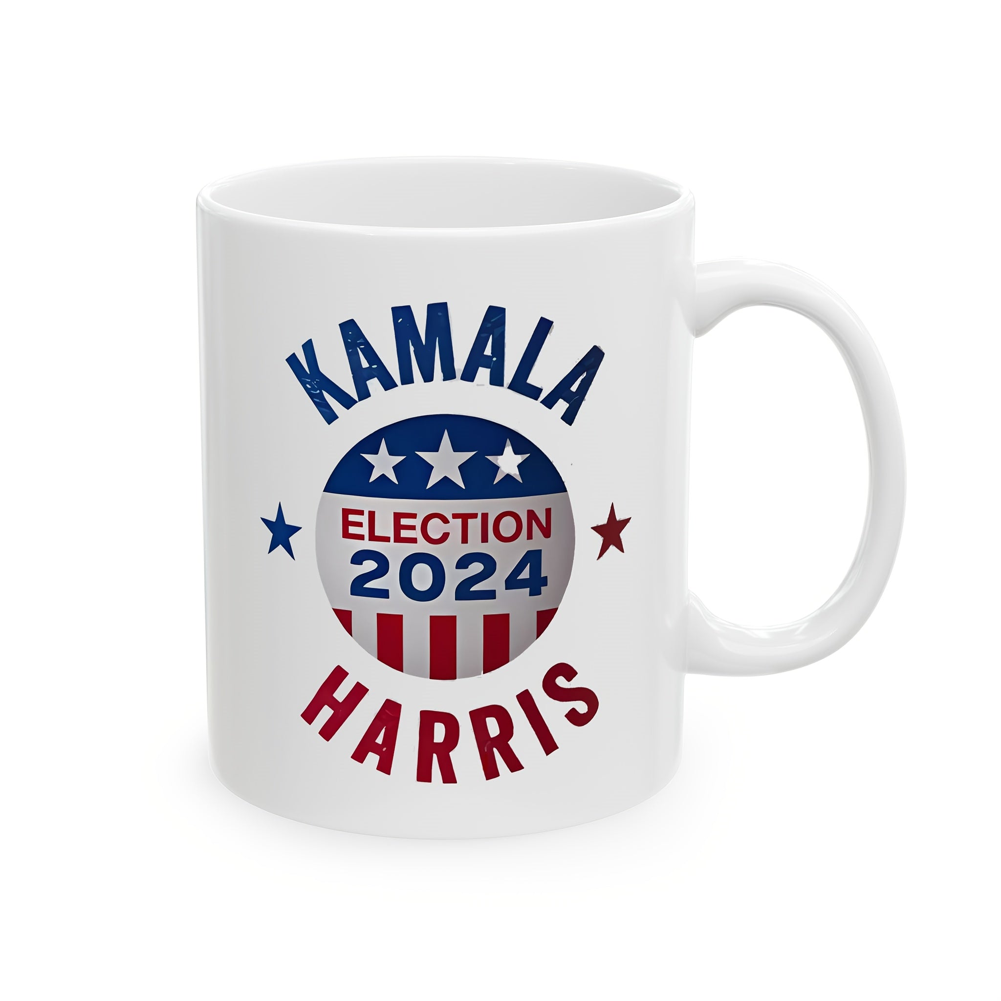 2024 Election Kamala Harris Ceramic Coffee Mug Supporter Keepsake Patriotic Collectible