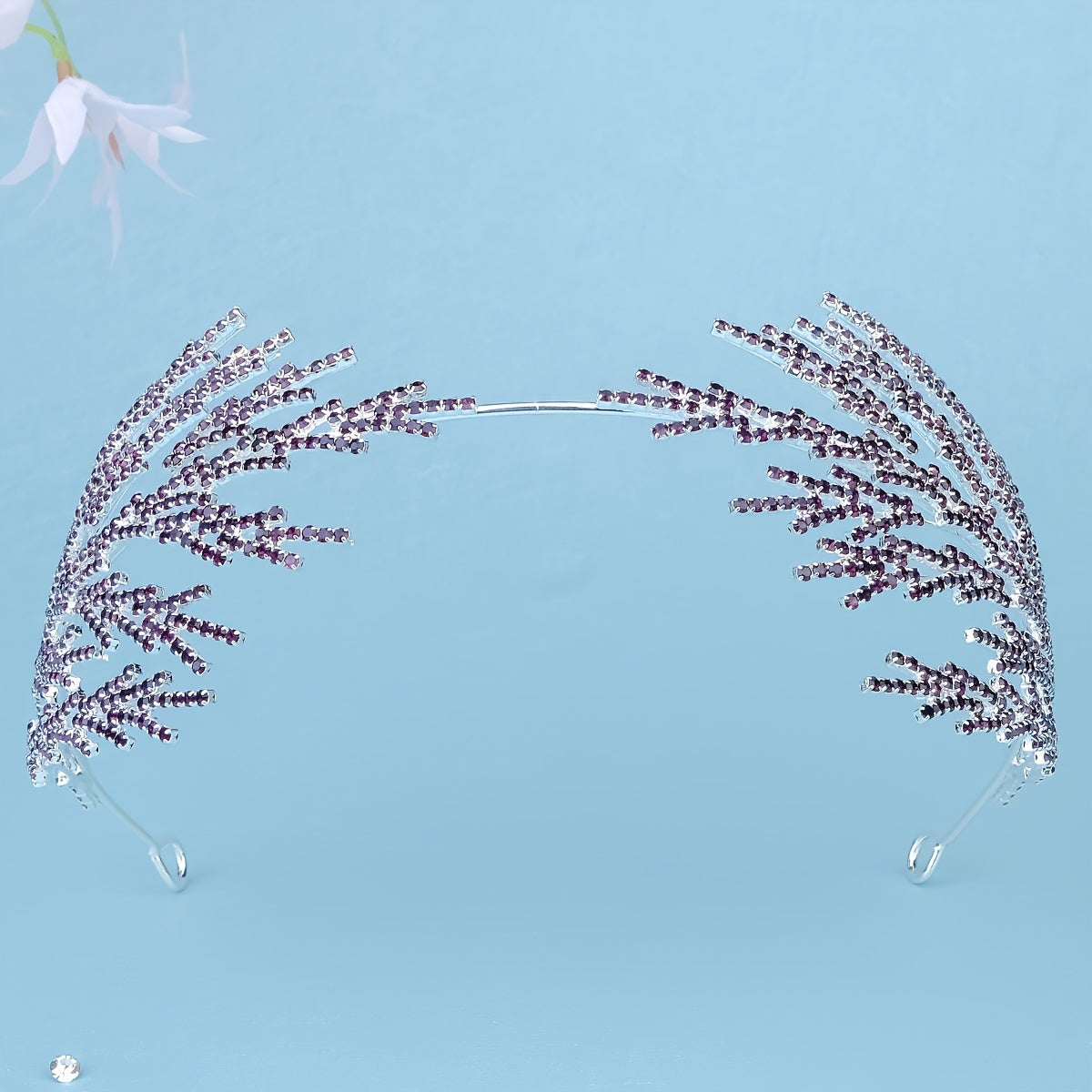 To'ylar, partiyalar va kostyumlar uchun oltin bargli rhinestone bosh band