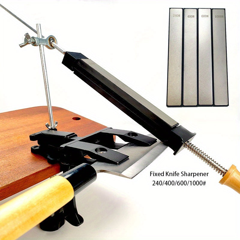 Oshpazlar uchun olmosli qattiq tosh bilan pichoqni qattiqlashtiruvchi