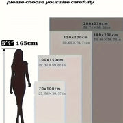 Jacquard Blanket 100% Taffeta Solid Color Butterfly Pattern All Seasons