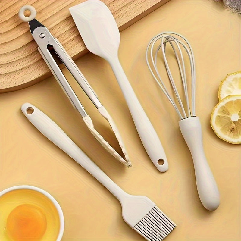 Silicone Baking Tools Set 3-6 Pieces Non-Stick Heat-Resistant Kitchen Utensils