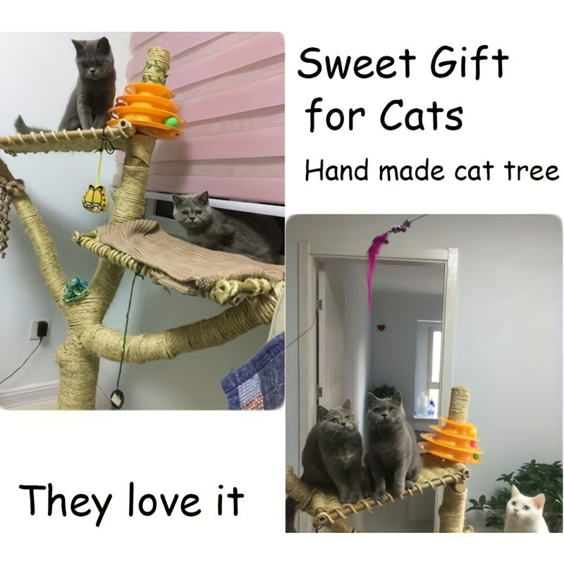 Cuerda de sisal natural de 10m para rascar gatos y protección de muebles