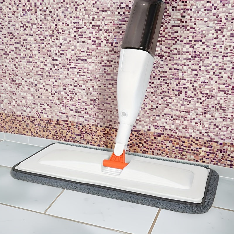 Stainless Steel Microfiber Spray Mop with Disinfectant Dispenser for Floors