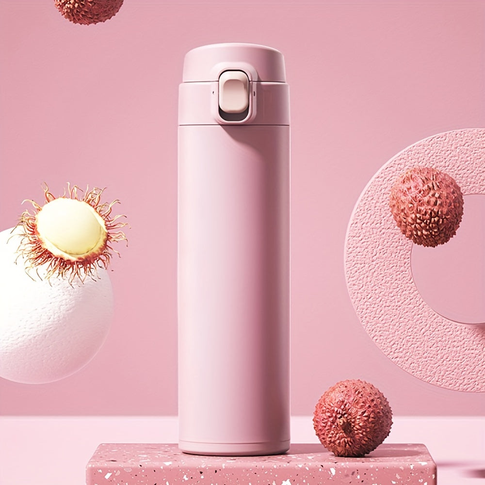 Vaso térmico aislado de acero inoxidable de 450ml, taza de café reutilizable con vacío duradera