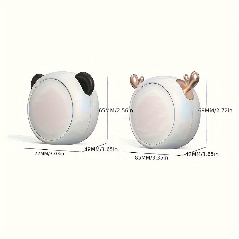 Barcha cho'tkalar uchun Type-C zaryad portiga ega, devorga o'rnatiladigan va USB orqali zaryadlanadigan sevimli multfilm mini aqlli cho'tka.