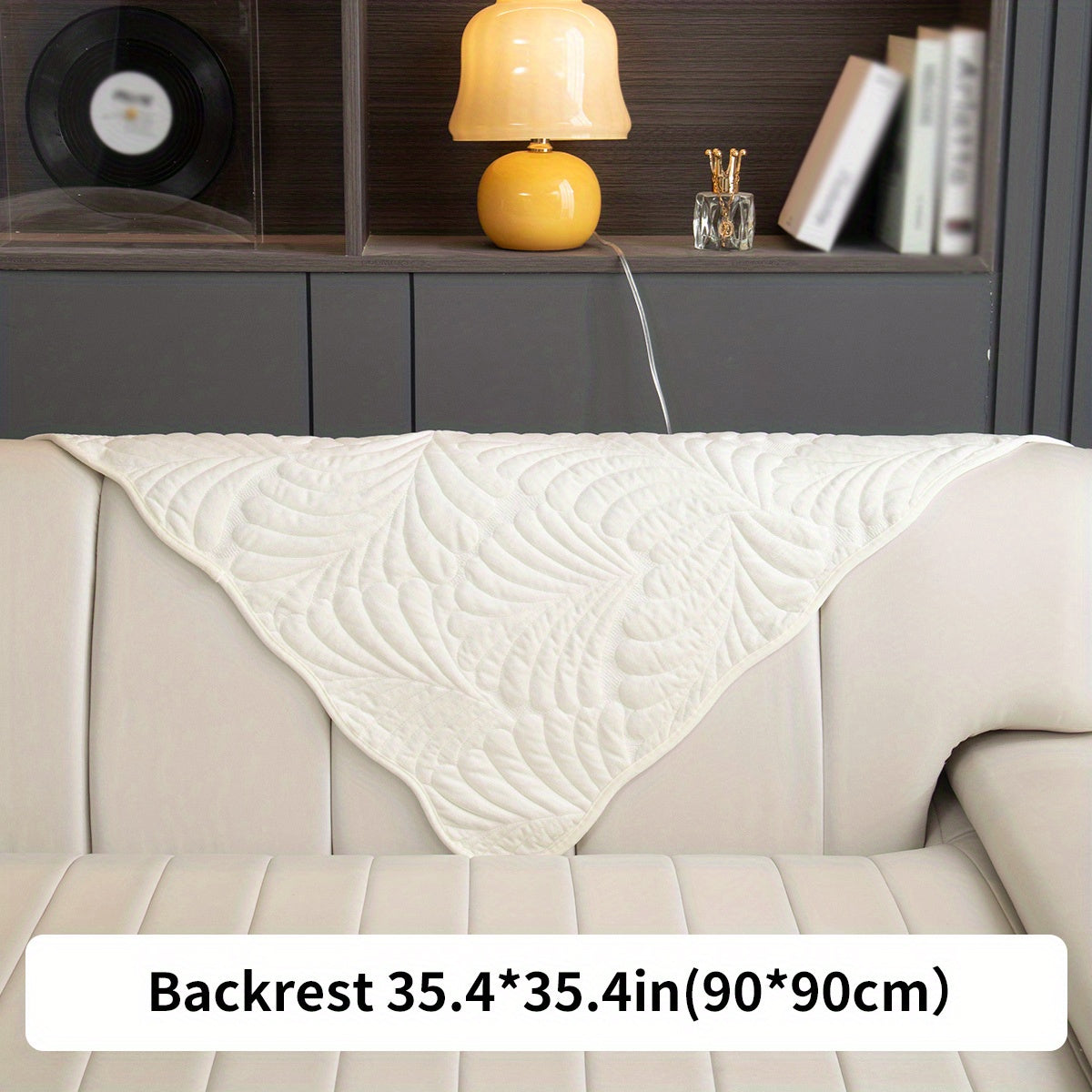 Короткий плюшевый чехол для дивана на все сезоны, идеально подходит для домашнего декора в спальне, офисе или гостиной. Исключает спинку, подлокотники и наволочку.