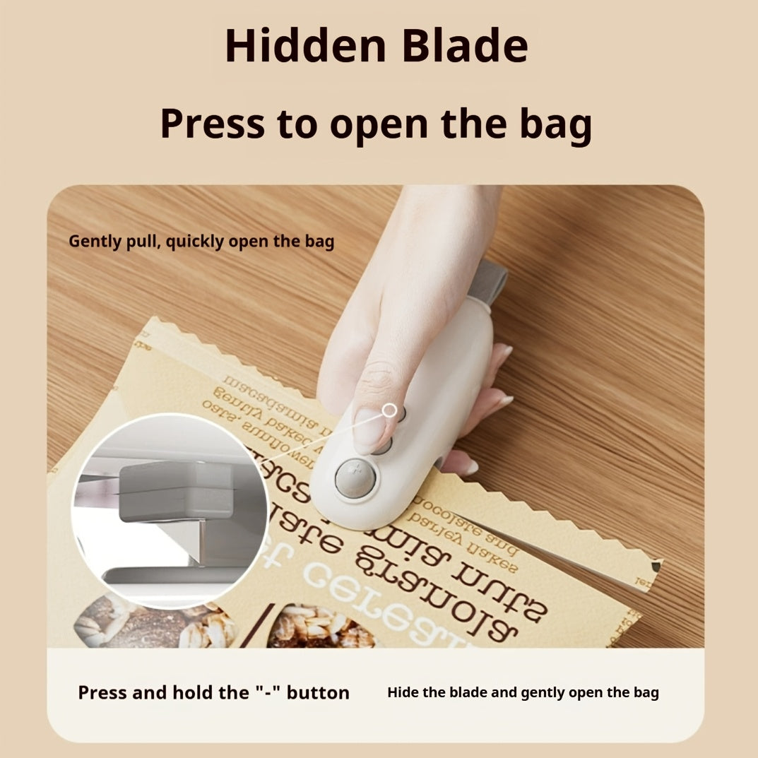 2025 Bestseller Sealing Machine Compact Portable Moisture and Insect Resistant for Kitchen Travel Office Camping