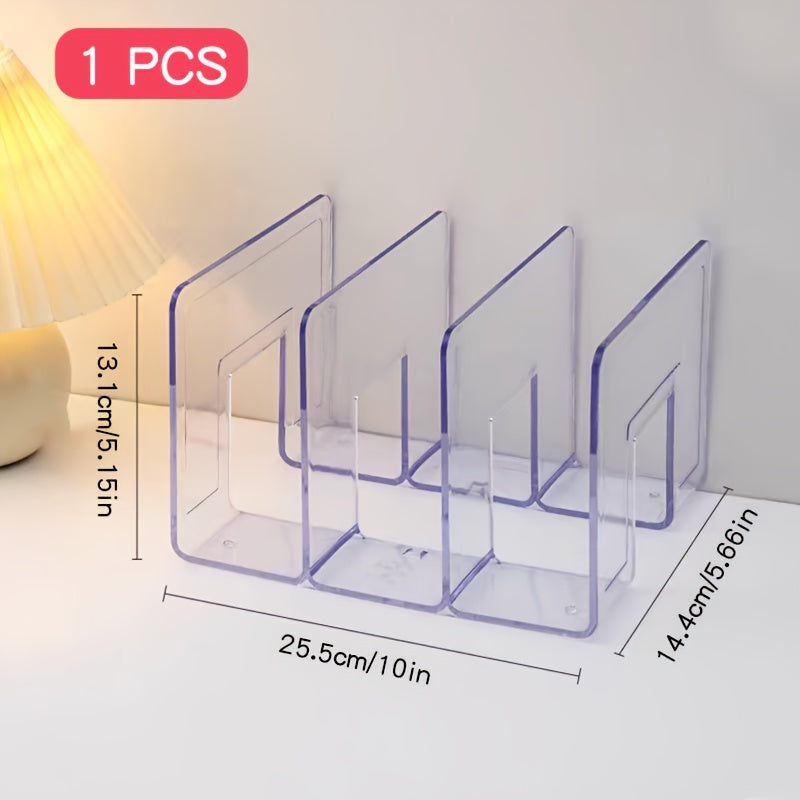 Acrylic Closet Organizer Dividers Set of 3 3-Tier Shelf for Handbags Accessories