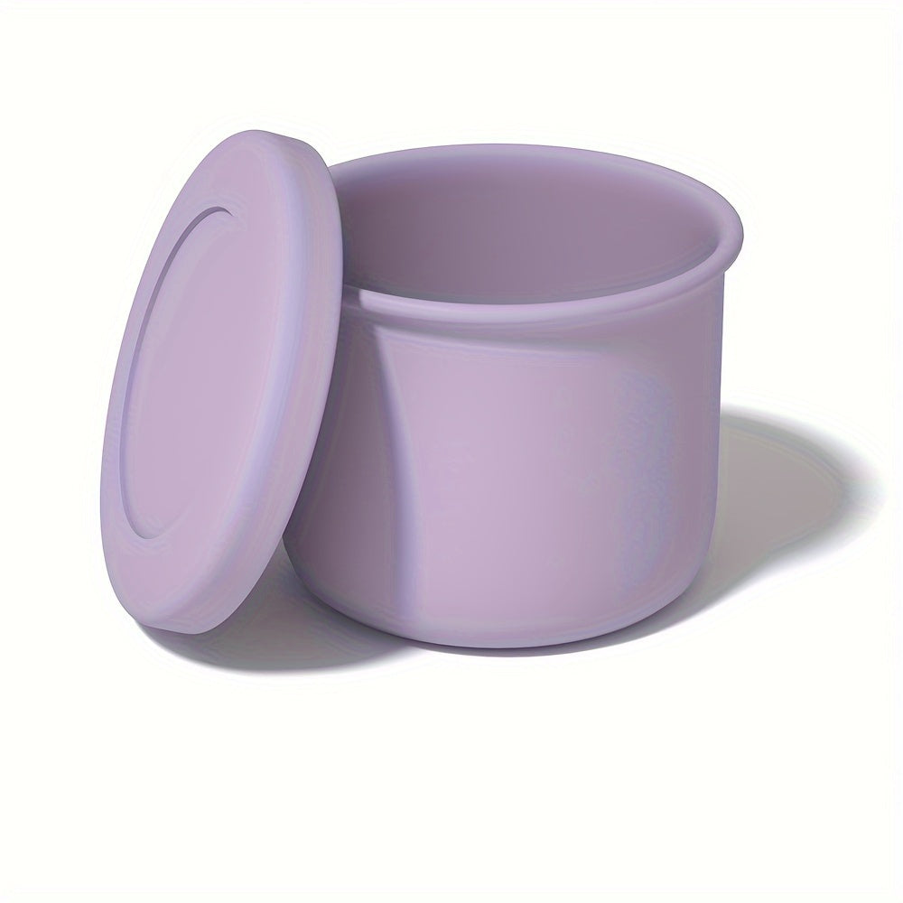 Ulgurji silikon yangi saqlash qutilari va idishlari, mikroto'lqinli pechda isitish uchun ommaviy ravishda, lagerda, pikniklarda, ofis tushliklari va qopqoq bilan stol anjomlari uchun mukammal.