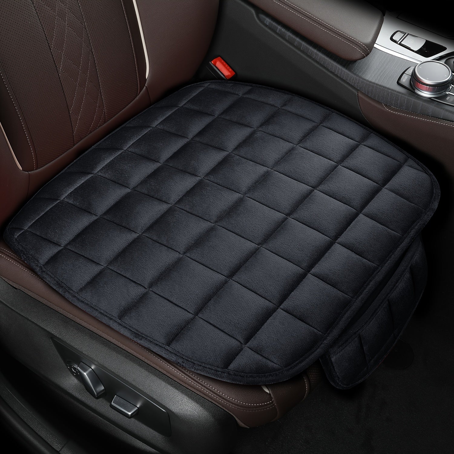 Winter Car Seat Cover Breathable Anti-Slip Cushion for Front Vehicle Seat