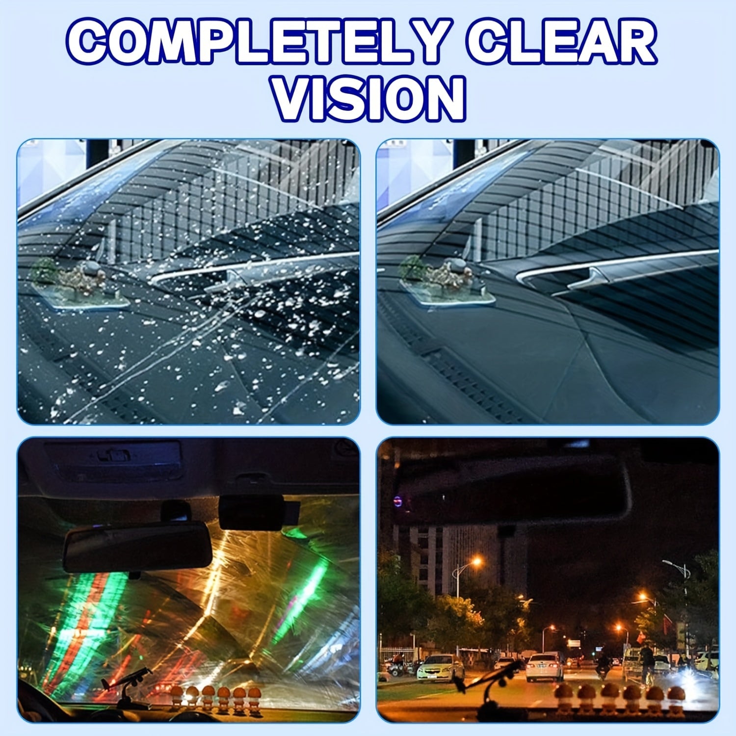 Concentrado para limpiaparabrisas de coche 20/80/160 tabletas sin fragancia, libre de residuos